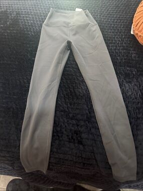 CRZ YOGA Gray High-Waist Leggings